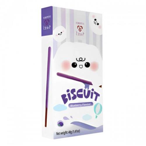 TOKIMEKI 饼干棒 蓝莓味 40g | JP TOKIMEKI Biscuit Stick Blueberry Flav. 40g