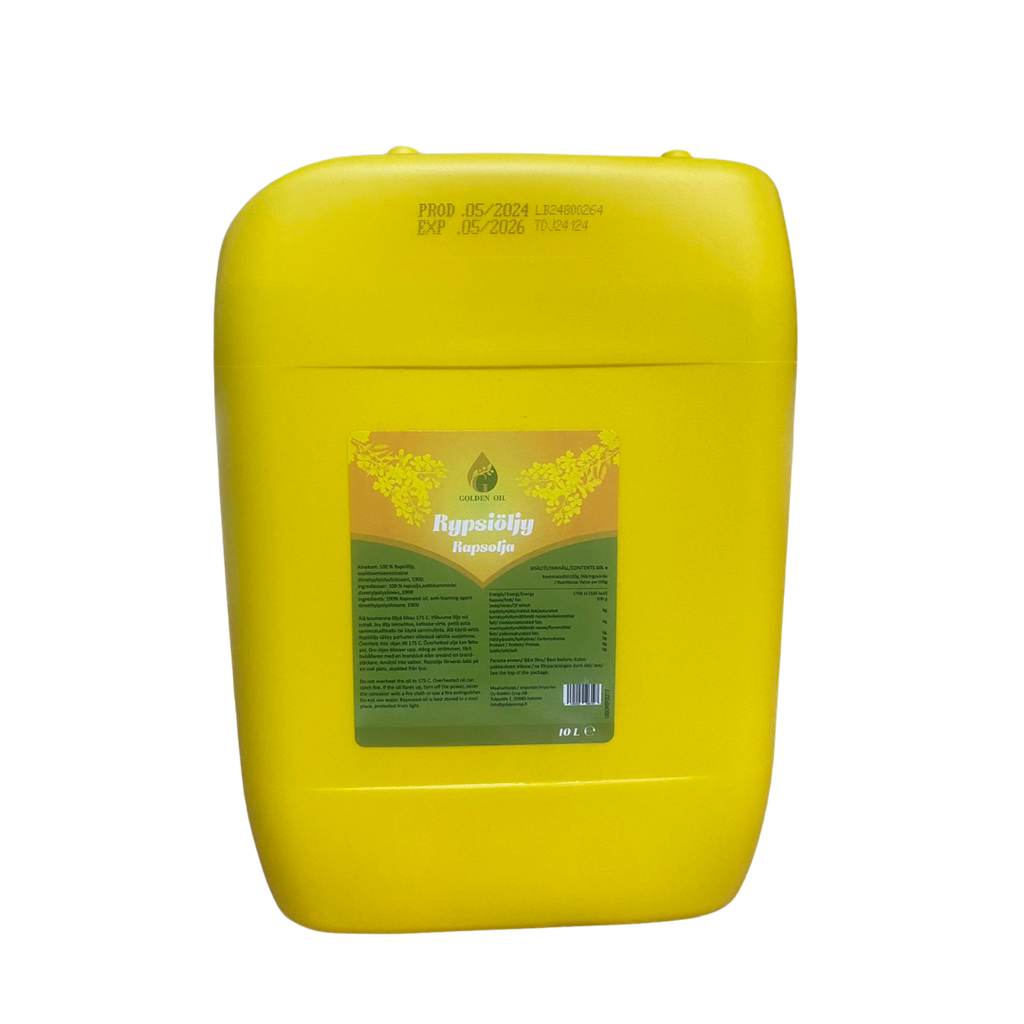 Golden Grade Rapeseed Oil (Green Label)10L | Golden Grade 菜籽油 (绿标)10L