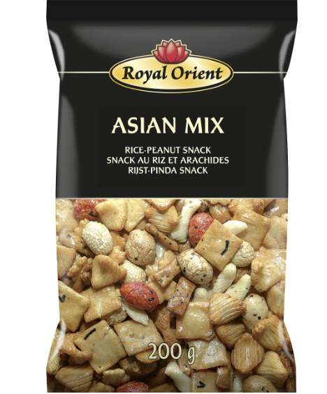 ROYAL ORIENT 膨化零食 亚洲混合口味 200g | ROYAL ORIENT Snack Asian Mix Flavor 200g