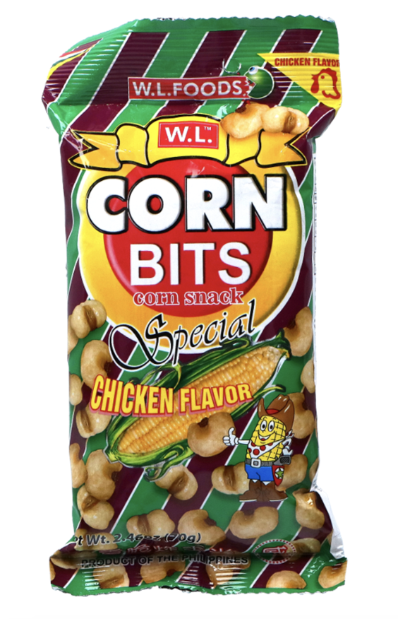 W.L. 香脆炸玉米 鸡肉味 70g | W.L. Corn Bits Chicken Flav. 70g