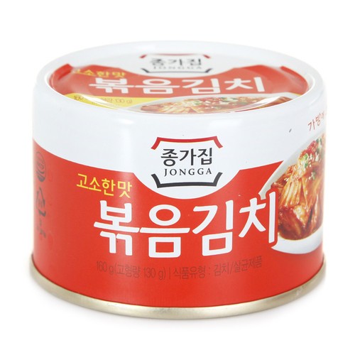 宗家府 烤泡菜罐头 160g | Jongga Stir Fried Kimchi 160g