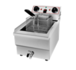 商用大容量定时电炸锅双格 11L*2 3200W+3200W | Electric Frying Oven With Timer Control 11L*2 3200W+3200W