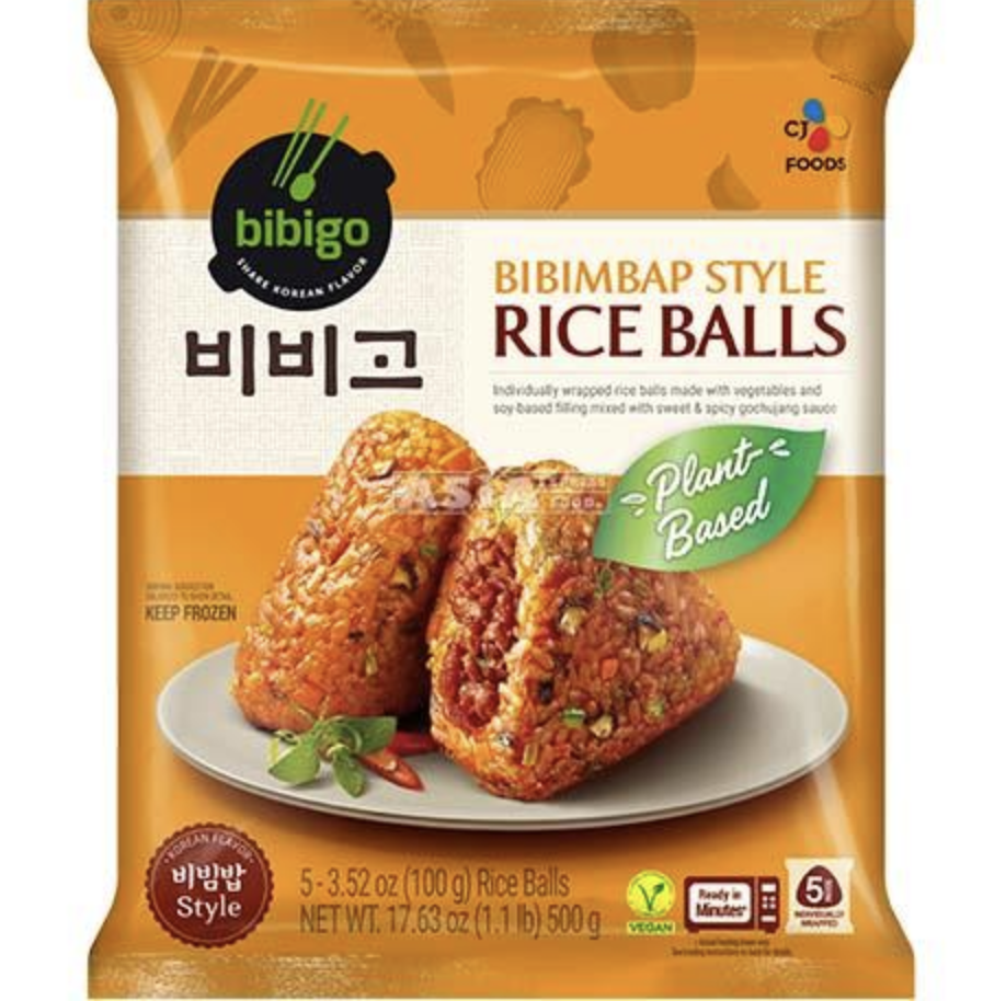 必品阁 三角饭团 韩式拌饭味 500g | BIBIGO Bibimbab Style Rice Ball 500g