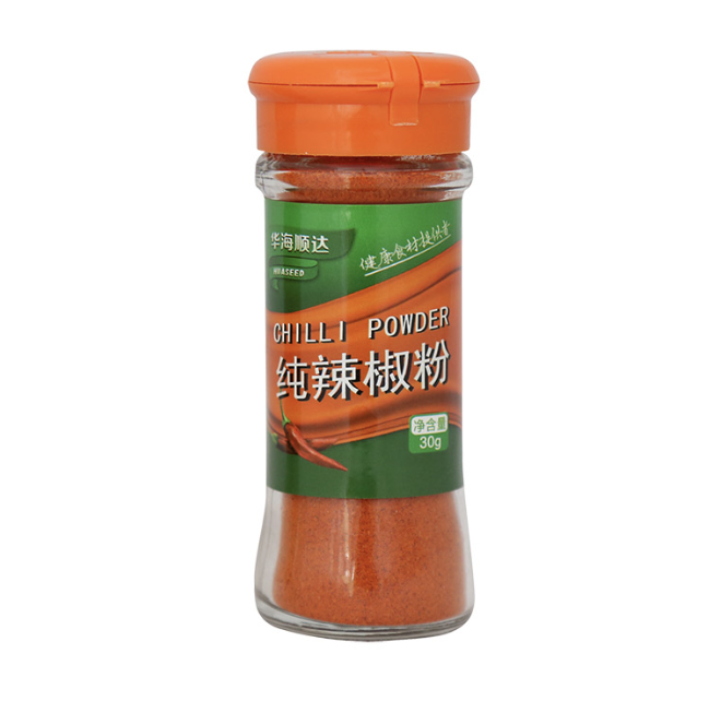 华海顺达 纯辣椒粉 瓶装 28g | HHSD Chilli Powder Bottle 28g