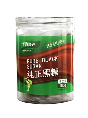 HHSD Pure Black Sugar Bottle 180g | 华海顺达 纯正黑糖 瓶装 180g