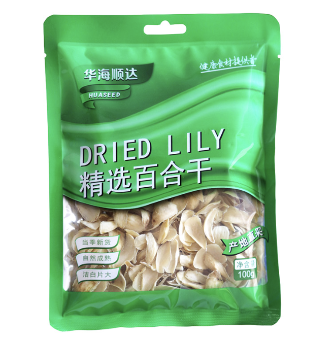 华海顺达 精选百合干 100g | HHSD Dried Lily 100g