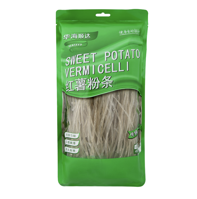 华海顺达 红薯粉条 宽 450g | HHSD Sweet Potato Vermicelli Wide 450g 