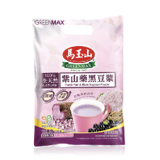 GREENMAX Purple Yams Black Soybean Powder 360g | 马玉山 紫山药黑豆浆 360g