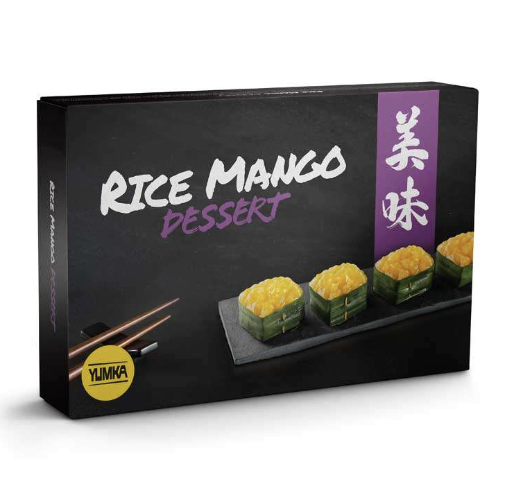 YUMKA 芒果椰奶糯米饭 40pcs 1kg | YUMKA Mango Pandan Sticky Rice 40pcs 1kg