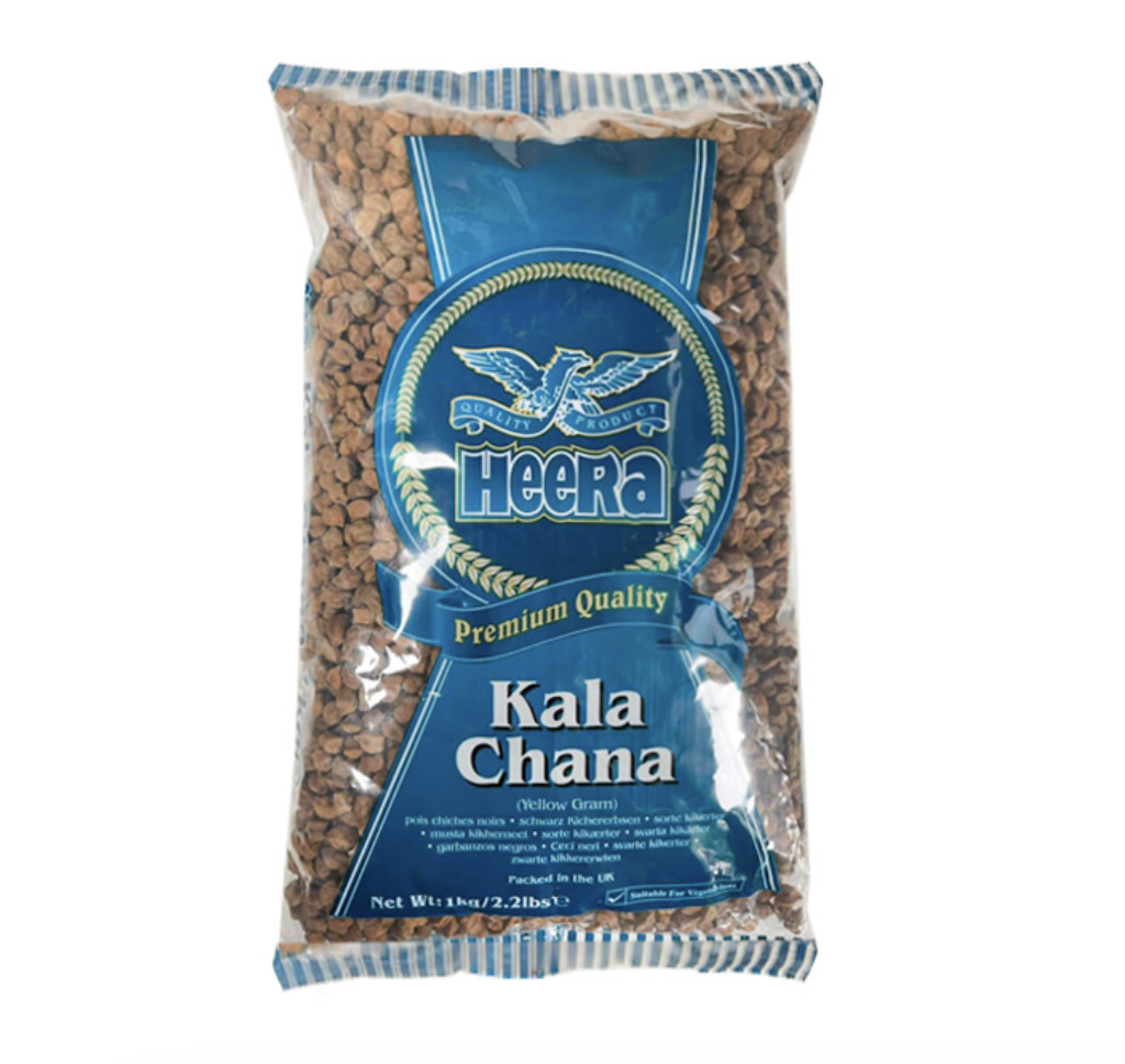 HEERA 黑鹰嘴豆 1kg | HEERA Kala Channa Black Chick Peas Whole Gram 1kg