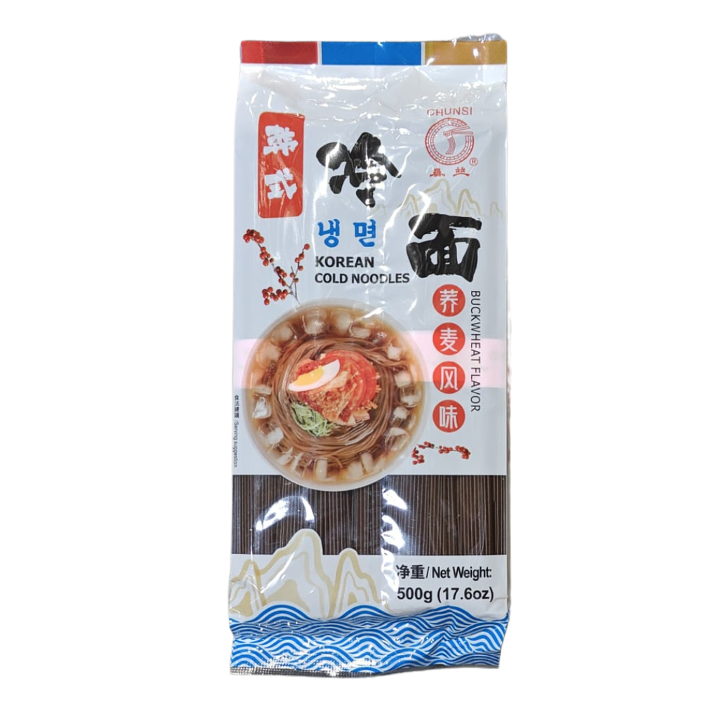 CHUNSI Korean Cold Noodles Buckwheat Flavor 500g | 春丝 韩式冷面 荞麦风味  500g