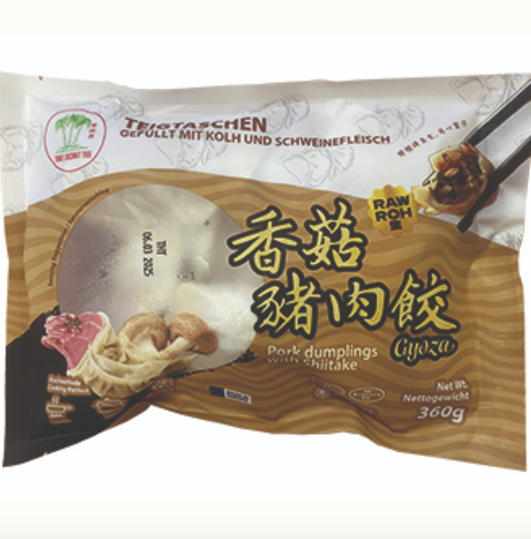 TCT 猪肉香菇水饺 360g | TCT Dumplings Pork Mushroom Flavor 360g