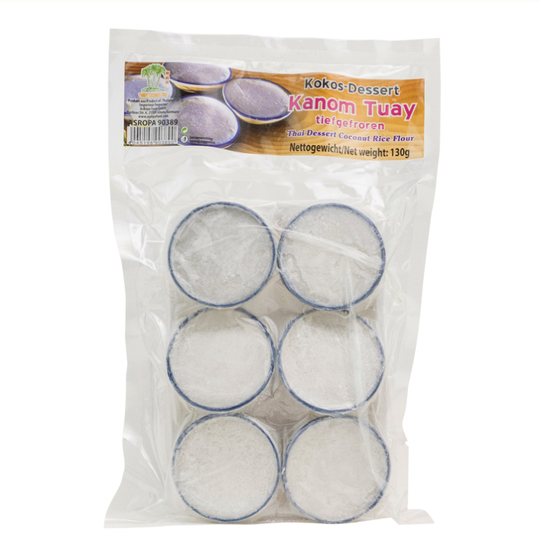 TCT 泰式椰奶布丁 130g | TCT Thai Coconut Milk Pudding Kanom Tuay 130g