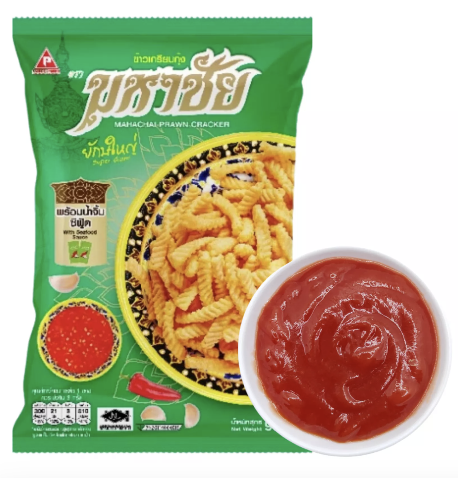 MAHACHAI 虾条 含酱 90g | MAHACHAI Crispy Cracker With Sauce 90g
