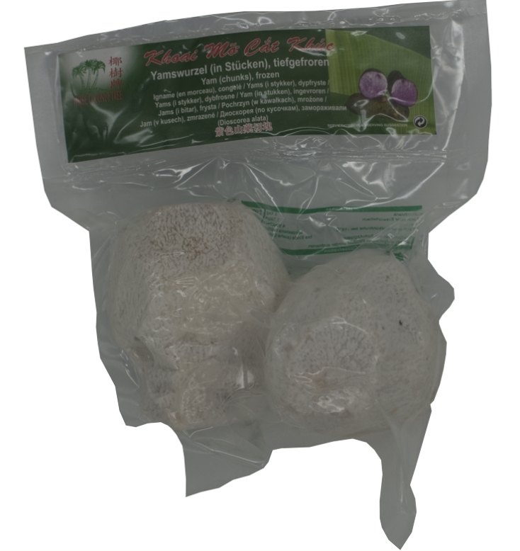 TCT 紫色山药块 500g | TCT Frozen Yam Chunks 500g