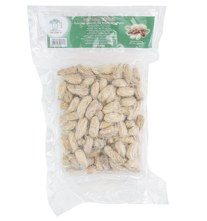 TCT Frozen Peanuts Cooked In Shell 500g | TCT 冰冻 水煮花生 500g