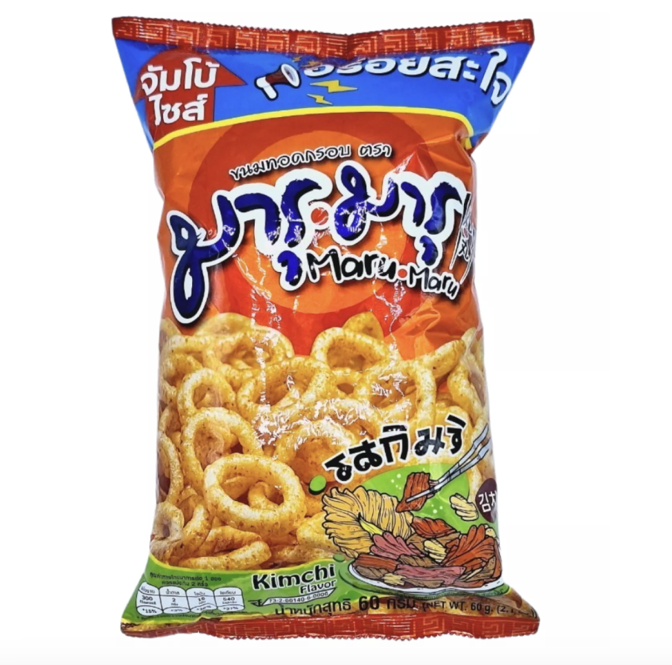 MARU MARU 脆圈圈 泡菜味 60g | MARU MARU Crispy Chips Kimchi Flaovr 60g