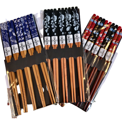 Japan chopsticks 5 pairs | 日式筷子 5双装