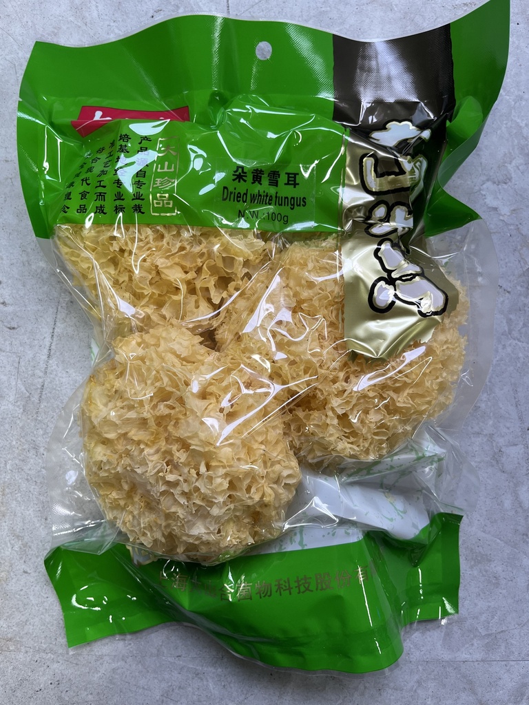 DSH Yellow white fungus 100g | 大山合 朵黄银耳 100g