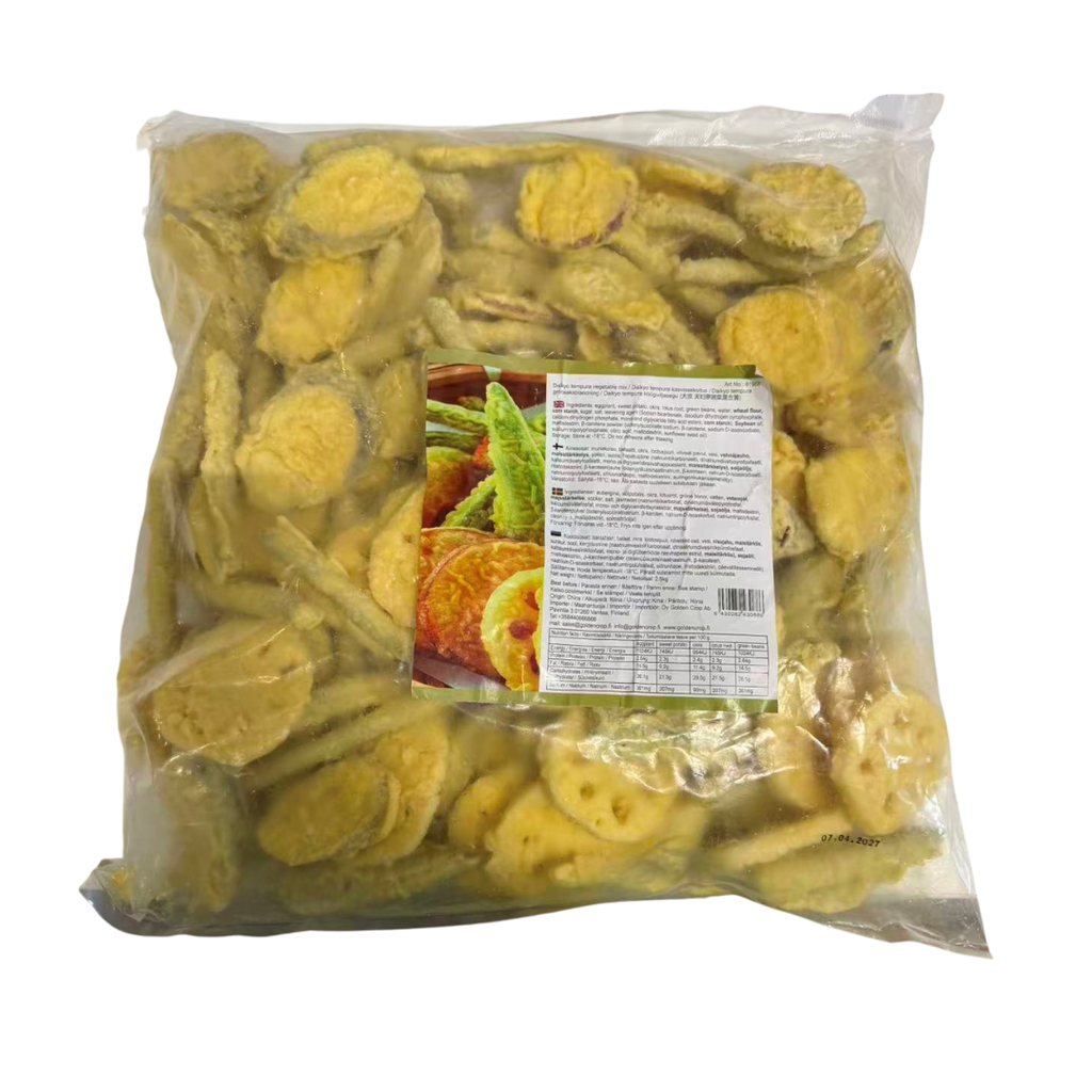Tempura vegetable mix 2.5kg | 天妇罗蔬菜混合装 2.5kg