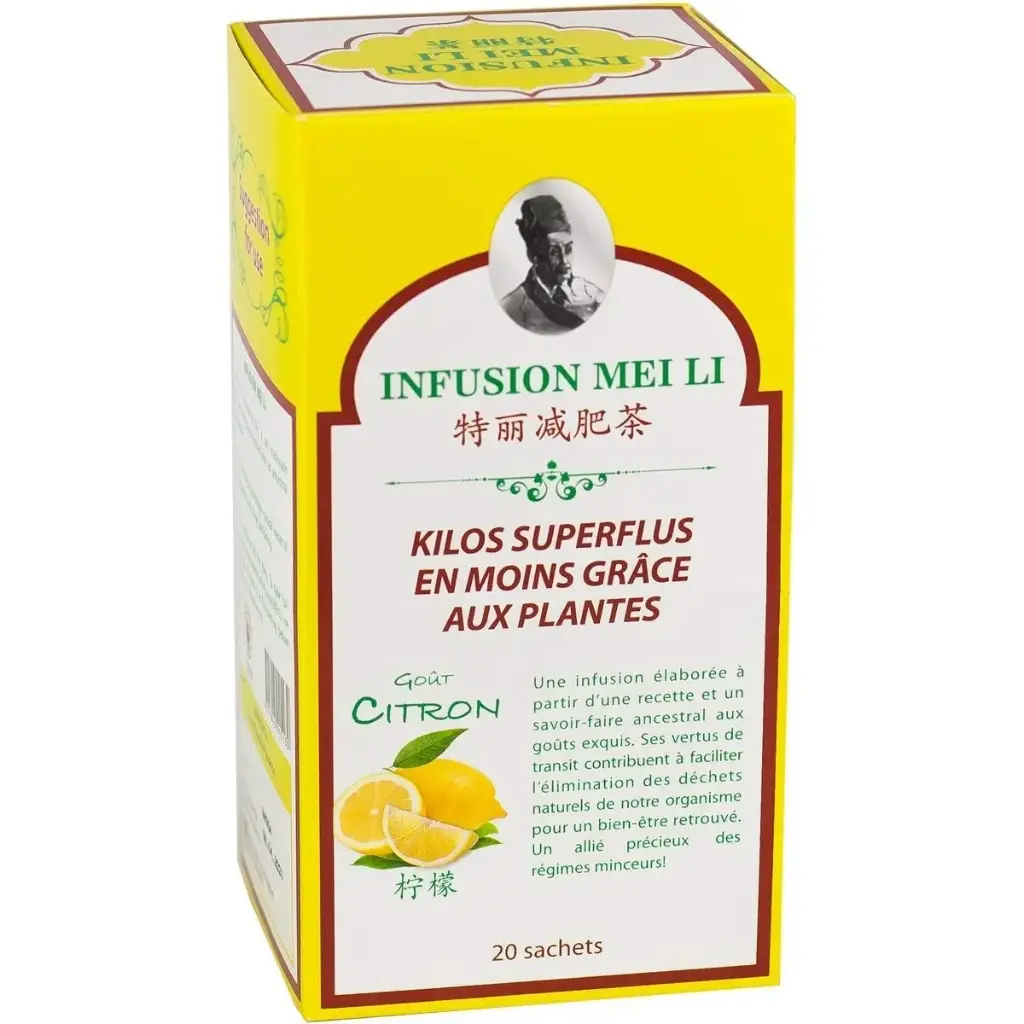 特丽茶 柠檬减肥茶 30g | INFUSION MEI LI Slimming Tea Lemon Flavor 30g