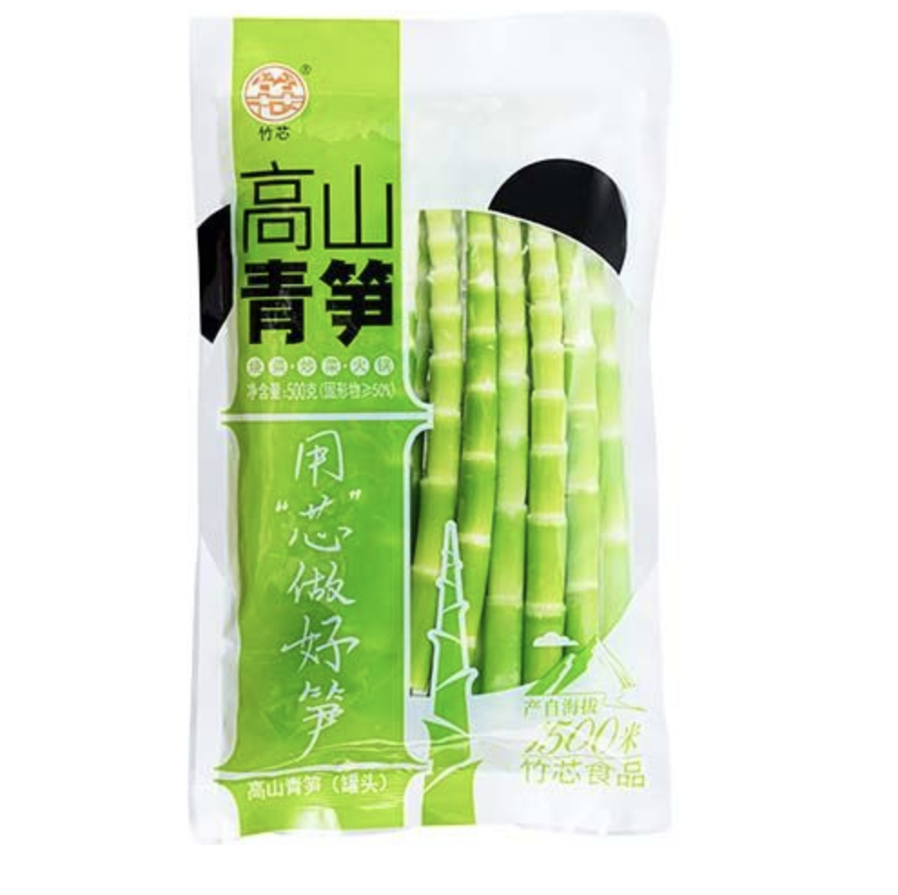 竹芯 高山青笋 500g | ZX Bamboo Shoot Green Thin 500g