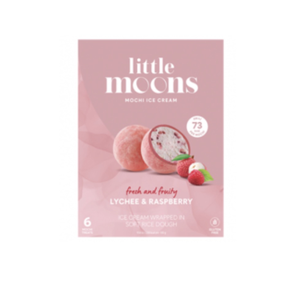 Little Moons Mochi (Lychee Raspberry) 192g | 小月亮 麻薯冰淇淋 (荔枝覆盆子) 192g