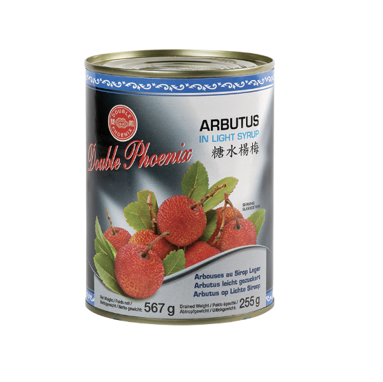 双凤 糖水杨梅 567g | DOUBLE PHOENIX Arbutus in Syrup 567g