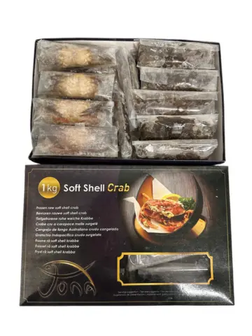 JONA Soft Shell Crab 18pcs 1kg/PKT | JONA 软壳蟹 18pcs 1kg