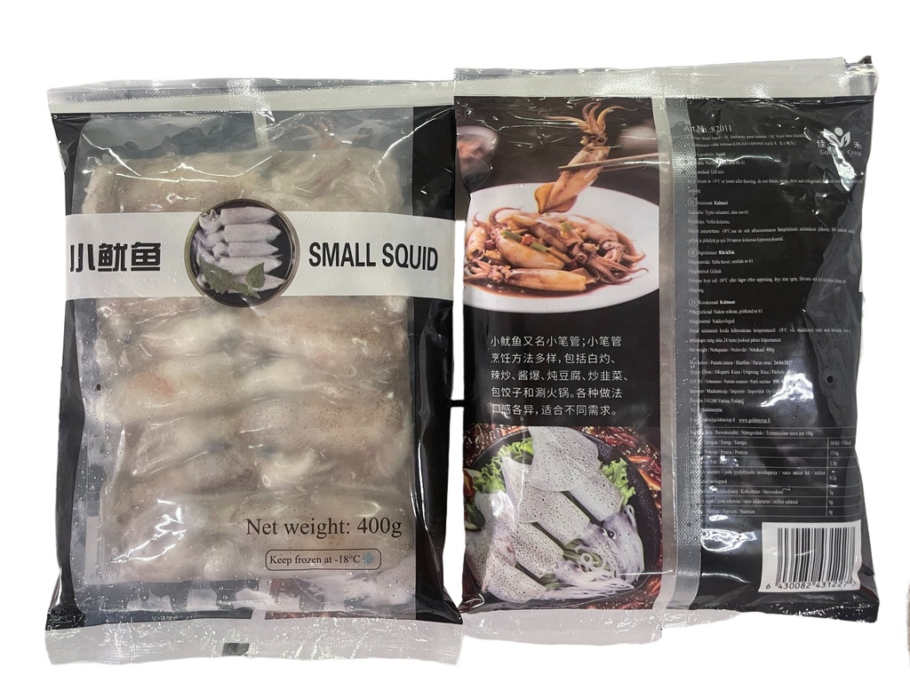 佳禾 冷冻小鱿鱼 400g | GC FROZEN SMALL SQUID 400g