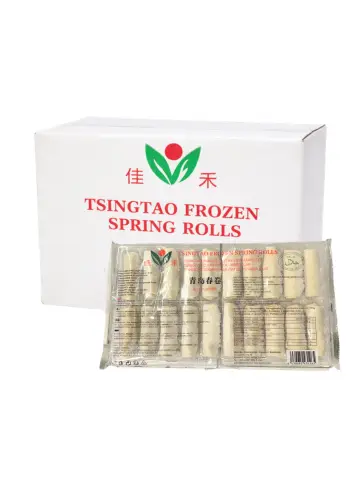 GC Spring Roll Round Middle Size 20g*20*20bags / CTN | 多馅春卷 中 8kg(圆) / 箱