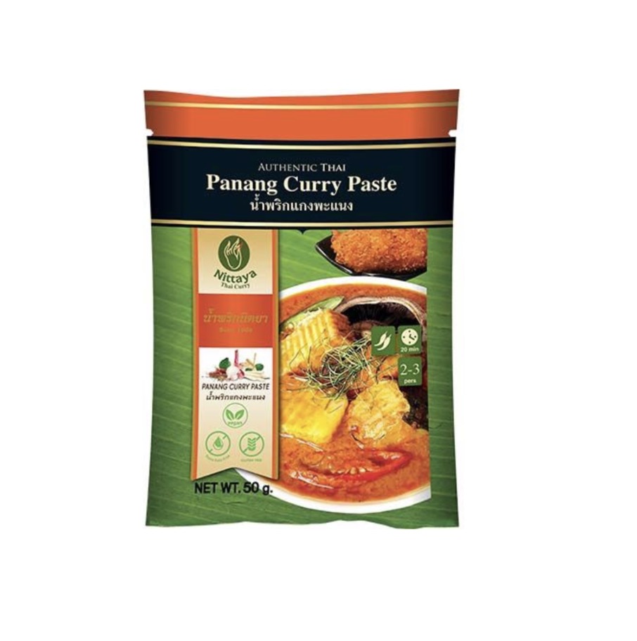 NITTAYA Panang Curry Paste Vegan 50g | NITTAYA Panang咖喱 素食 50g