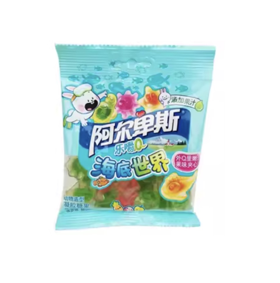 ALPENLIEBE Soft Candy Underwater World 60g | 阿尔卑斯 海底世界软糖 60g