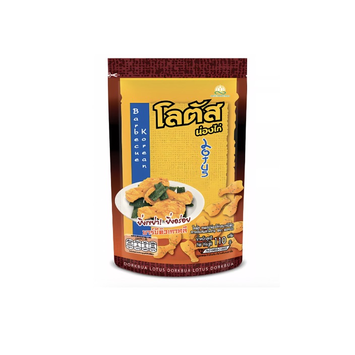 DORKBUA 饼干棒 紫菜韩国烧烤味 110g | DORKBUA Drumstick Biscuit Seaweed & Korea BBQ Flavor 110g