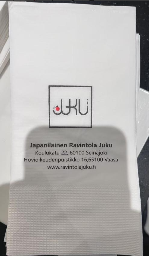 Juku Logo Napkin 40*40cm 2000sheets/CTN | Juku 专用 餐巾纸 2000张/箱 