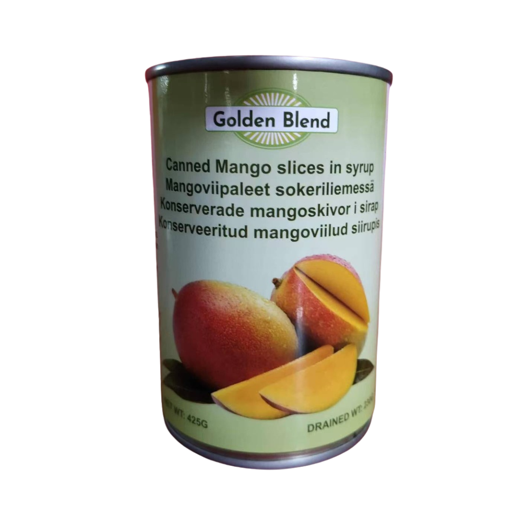 Golden Blend 糖水芒果片罐头 425g | Golden Blend Canned Mango slice in syrup 425g