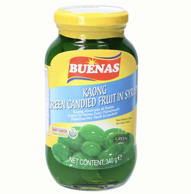 BUENAS Palm Fruit Kaong Green 340g | BUENAS 棕榈果 绿色 340g