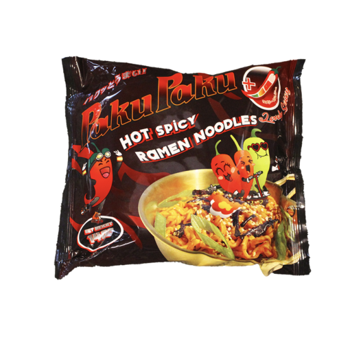 PAKUPAKU 轻辣味方便面 140g | PAKUPAKU Instant Noodle Lovely Spicy Flavor 140g
