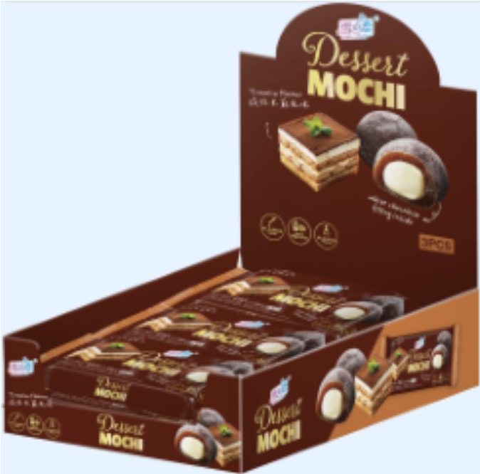 YUKI & LOVE Chocolate Mochi Tiramisu Flavor 45g | 雪の恋 巧克力麻薯大福 提拉米苏味 45g