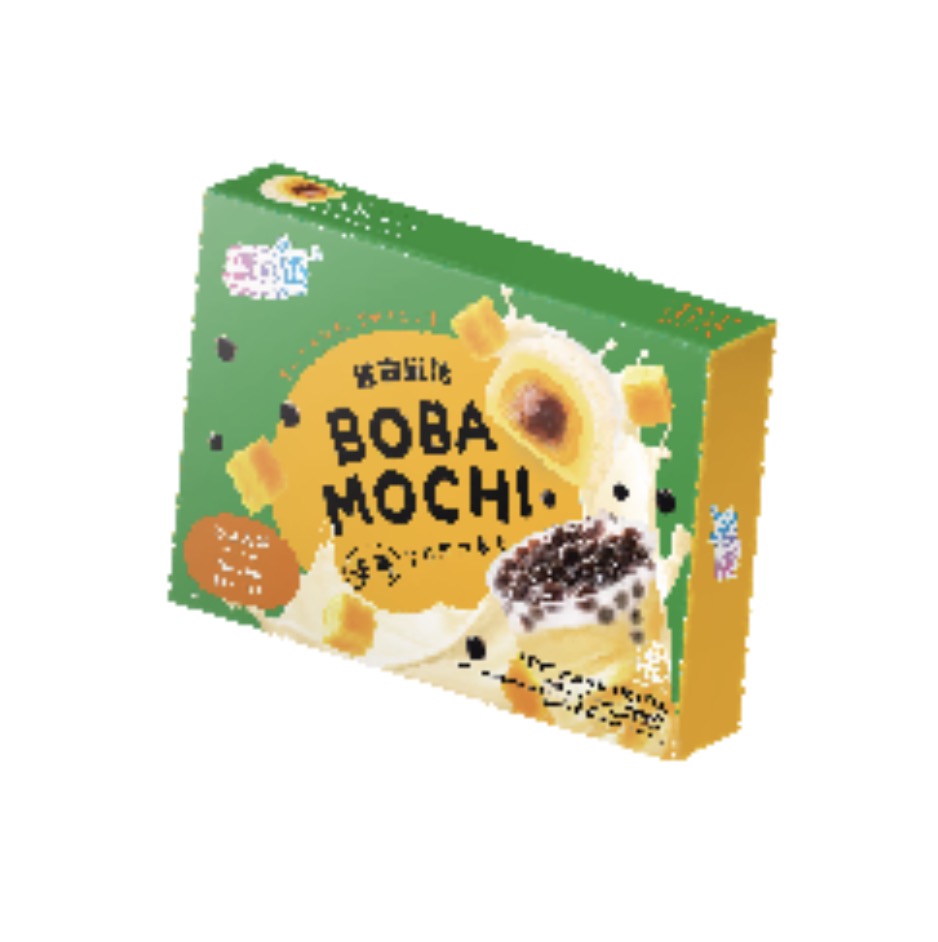 YUKI & LOVE Boba Mochi Mango Flavor 180g | 雪の恋 波霸麻薯大福 芒果味 180g