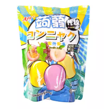 AJI Konjac Jelly Passion Fruit & Grape Flavor 260g | AJI 蒟蒻果汁果冻 百香果味 & 葡萄味 260g