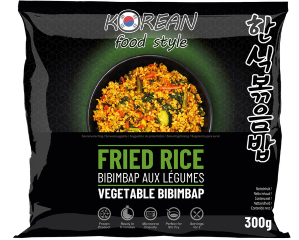KFS Korean Fried Rice Vegetable Bibimbap Flavor 300g | KFS 韩式炒饭 蔬菜拌饭口味 300g