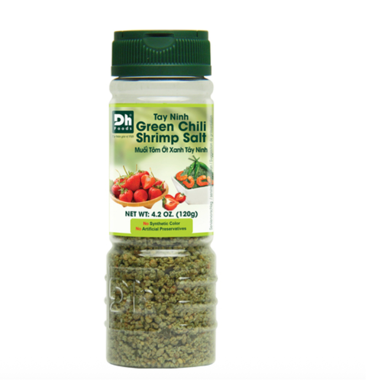 DH FOOD 青辣椒虾盐 120g | DH FOOD Spice Mix Green Chili Shrimp Salt 120g
