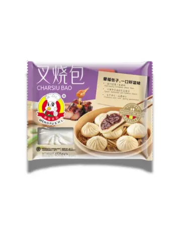 MF BBQ Pork ( Cha Siu) Bun 450g | 蒙福 叉烧包 450g