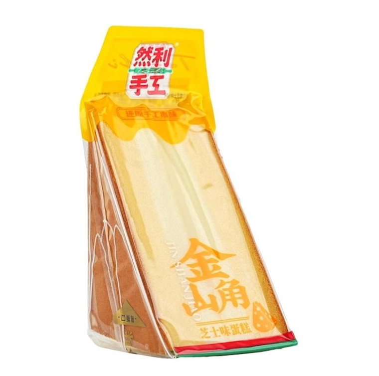 然利 金山角 芝士蛋糕 95g | RANLI Baked Cake Cheese Flavor 95g