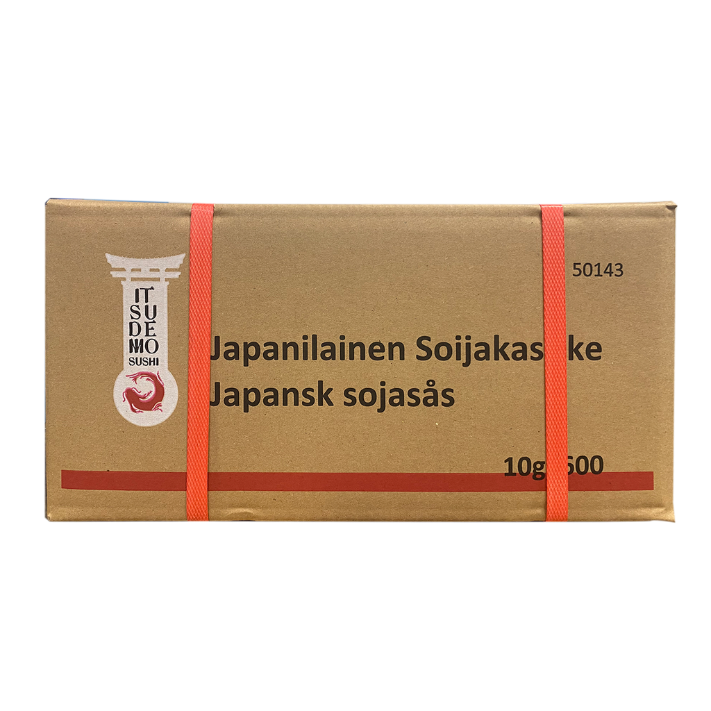 Itsudemo Sushi Bar Takeaway Soy Sauce 10g*600 / Ctn | Itsudemo Sushi Bar 专用外卖酱油 10g*600包/箱