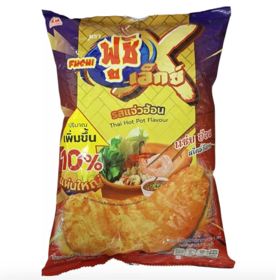 FUCHI 薯片 泰式火锅味 82g | FUCHI Chip Thai Hot Pot Flavor 82g