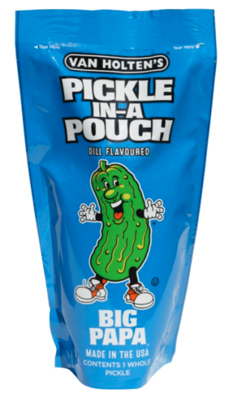 VAN HOLTEN'S  袋装泡菜 莳萝味 306g | VAN HOLTEN'S Big Papa Pickle In-A Pouch Dill Flavor 306g