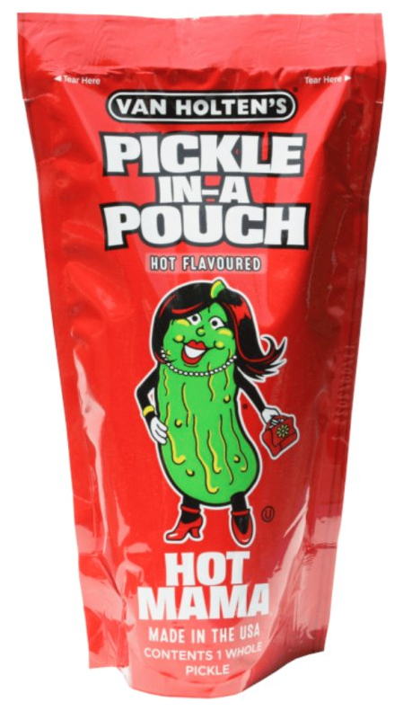 VAN HOLTEN'S  辣妈泡菜 辣味 袋装 306g | VAN HOLTEN'S Hot Mama Pickle In-A Pouch Hot Flavor 306g