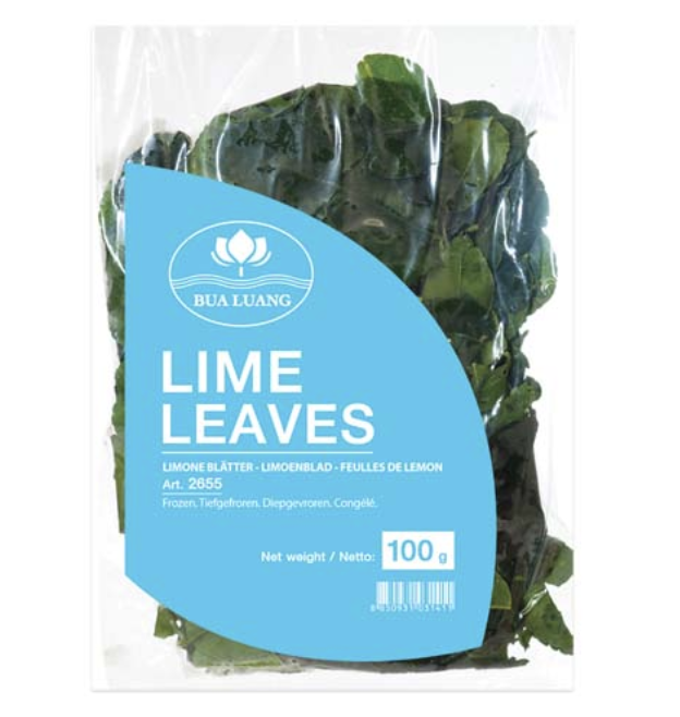 BUA LUANG 柠檬叶 100g | BUA LUANG Frozen Lime Leaves 100g